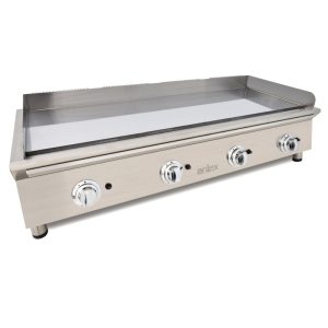 Frytops a gas 130 cm ARILEX acero de 15 mm Línea 600
