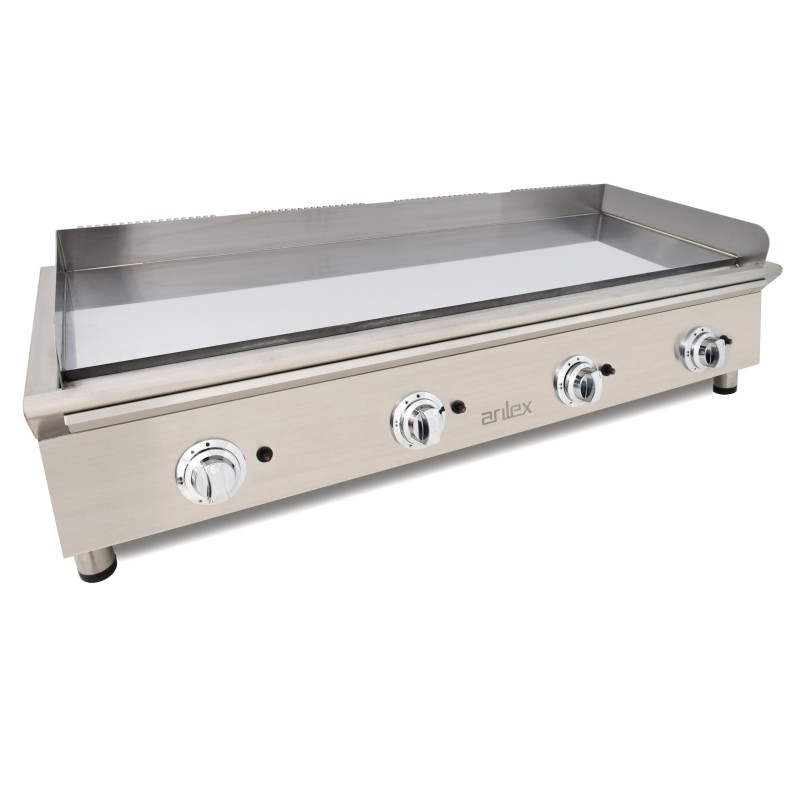 Frytops a gas 130 cm ARILEX acero de 15 mm Línea 600