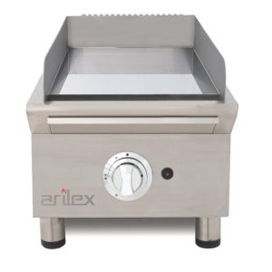 Frytops a gas 40 cm ARILEX acero de 15 mm Línea 600