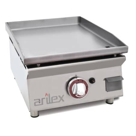 PLANCHA A GAS 40 CM ARILEX EN ACERO LAMINADO DE 6 MM 40PGLN (P)