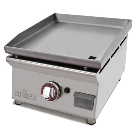 PLANCHA A GAS 40 CM ARILEX EN ACERO LAMINADO DE 6 MM 40PGLN (P)