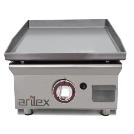 PLANCHA A GAS 40 CM ARILEX EN ACERO LAMINADO DE 6 MM 40PGLN (P)