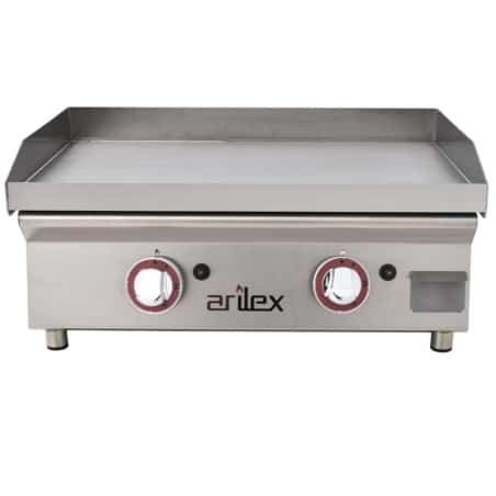 PLANCHA A GAS 60 CM ARILEX EN ACERO RECTIFICADO DE 15 MM 60PGRN PLANCHA A GAS 60 CM ARILEX EN ACERO RECTIFICADO DE 15 MM 60PGRN