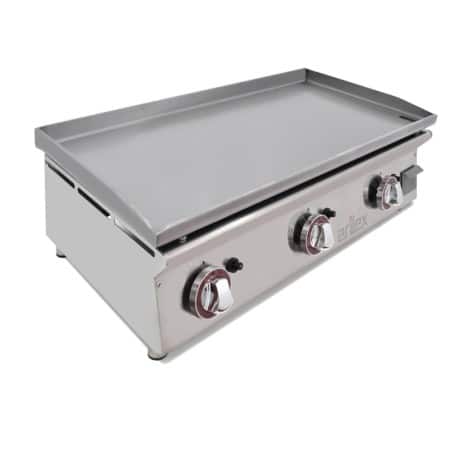 PLANCHA A GAS 80 CM ARILEX EN ACERO LAMINADO DE 6 MM 80PGLN