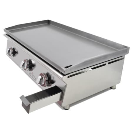 PLANCHA A GAS 80 CM ARILEX EN ACERO LAMINADO DE 6 MM 80PGLN