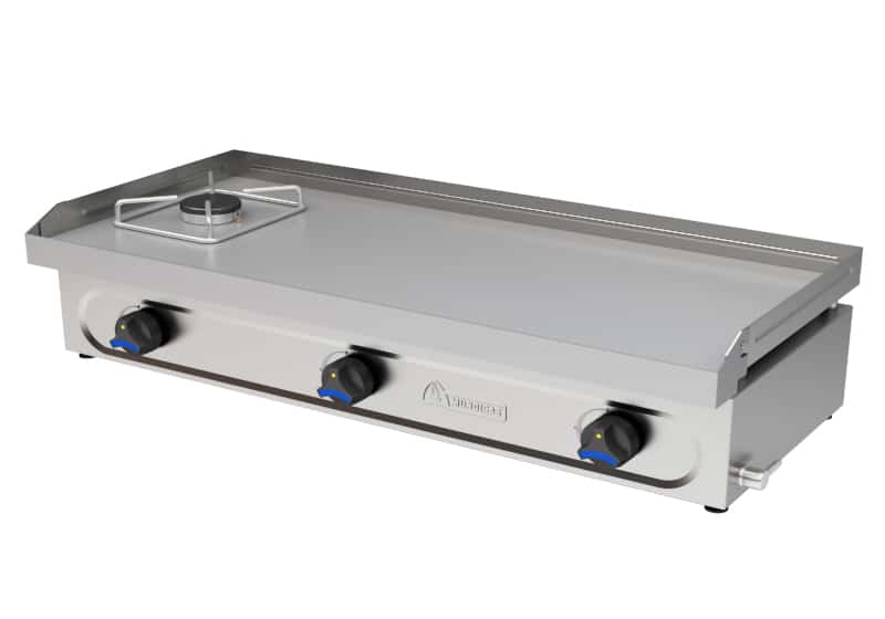 Plancha a gas Sobremesa Con fuego Abierto MUNDIGAS P-1000/1