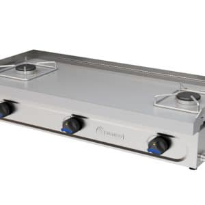 Plancha a gas Sobremesa Con fuego Abierto MUNDIGAS P-1000/2
