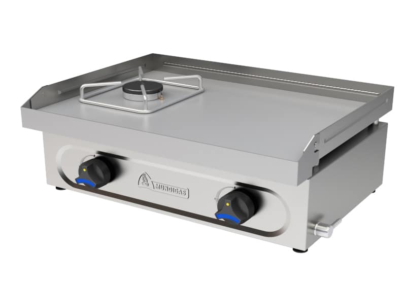 Plancha a gas Sobremesa Con fuego Abierto MUNDIGAS P-650/1