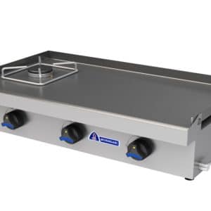 Plancha Económica a Gas Con fuego Abierto MUNDIGAS P-850/1 ECO