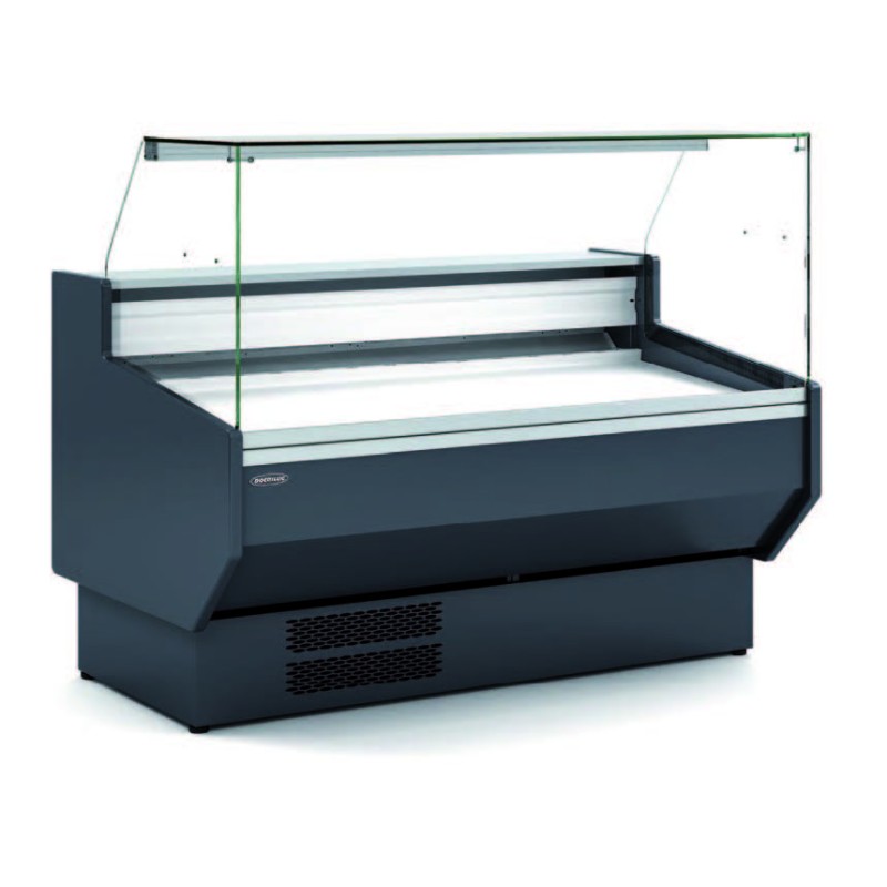 Vitrina Refrigerada Cristal Recto Fondo 900 dim.2025x940x1235h mm Línea Córdoba