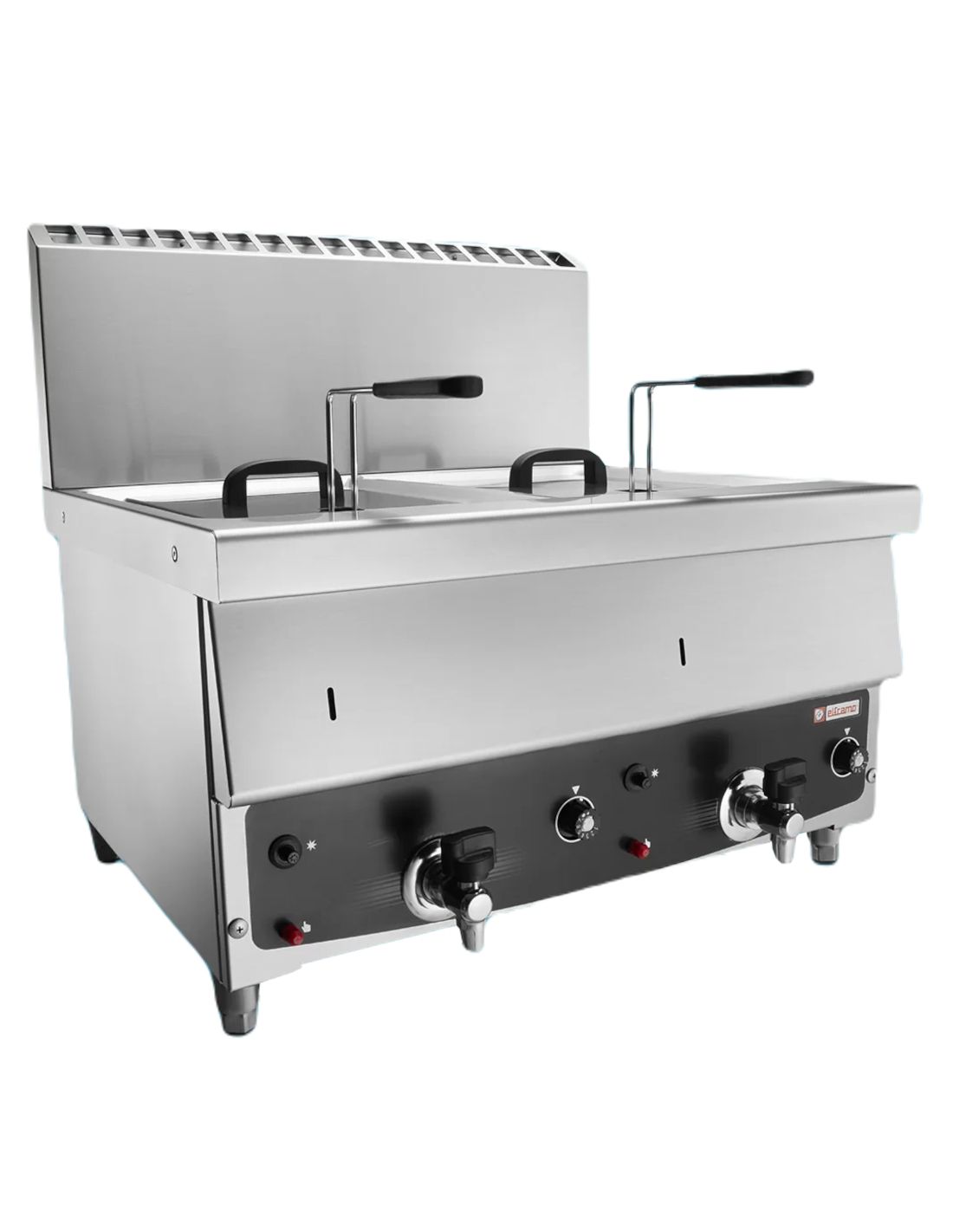 Freidora Industrial Elframo GTO 10+10 a Gas 10+10 litros