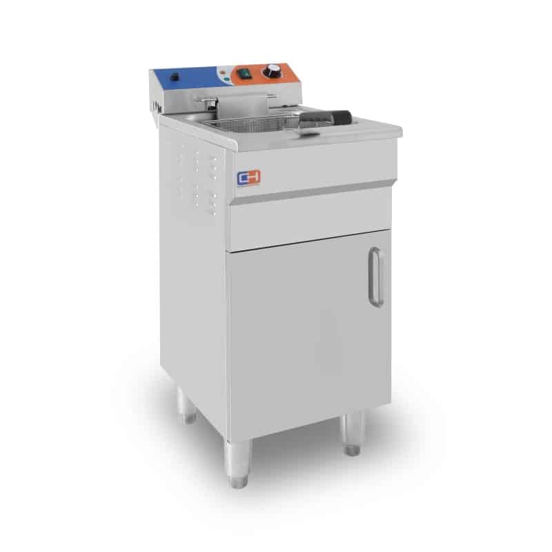 Freidora eléctrica  14  litros con mueble EF-161VC  ClimaHosteleria