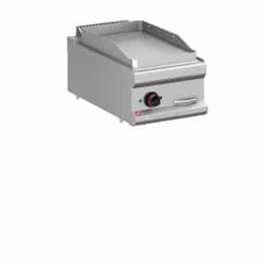 Fry top a Gas 40 cm Placa Lisa Acero rectificado Sobremesa MFTG74TL NEO700 ROMAGSA