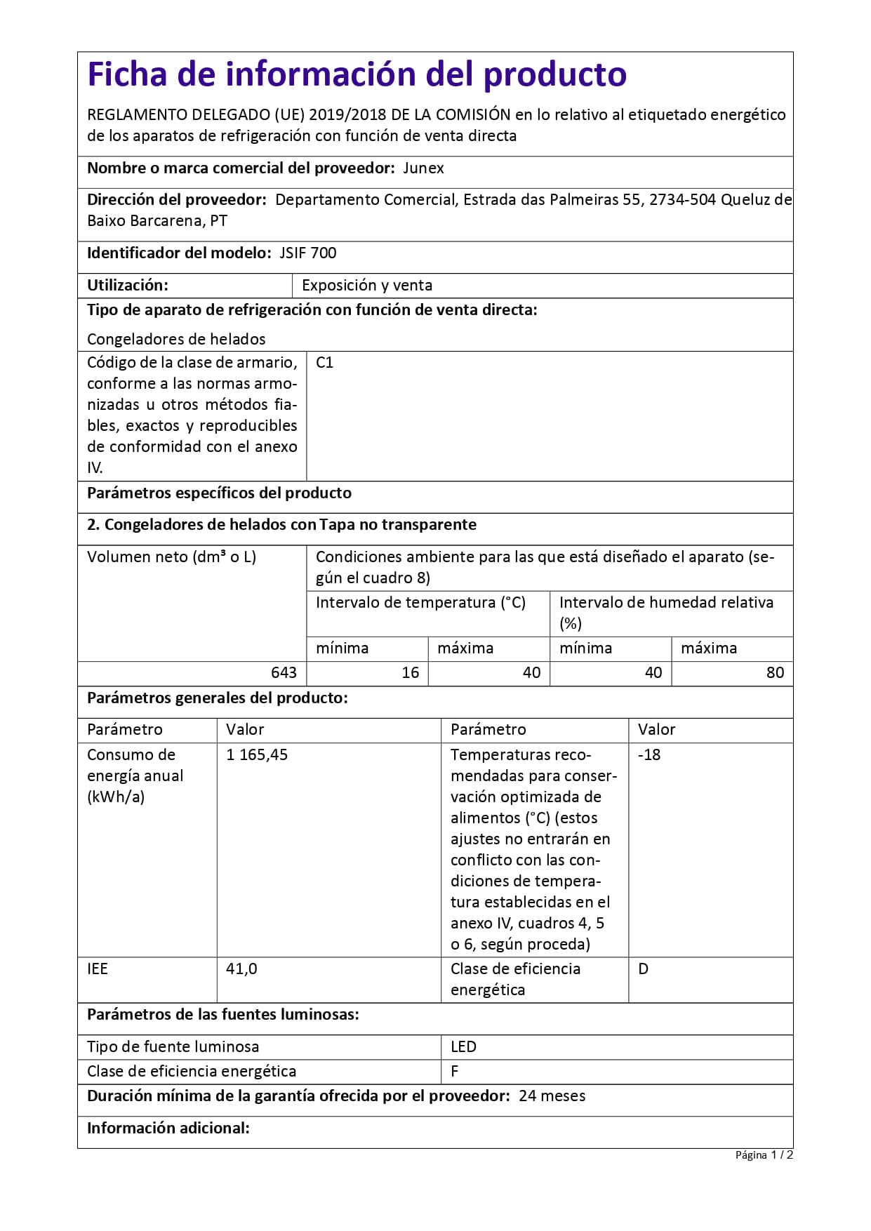 Arcón Congelador para Helados IC301SCEB 264 Litros 1010x615x949 TEFCOLD