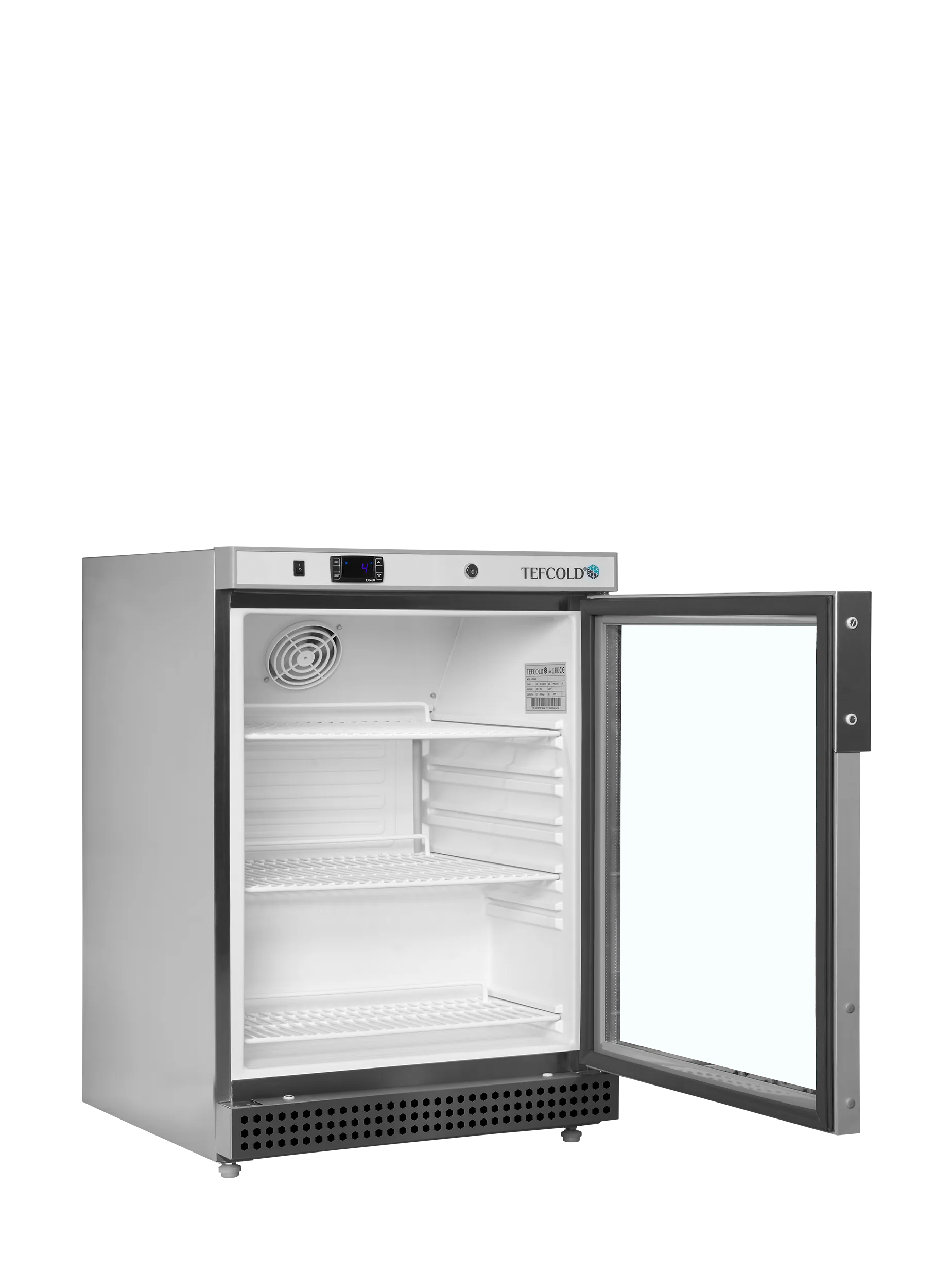 Armario Expositor UR200SG 136 Litros 600x585x855 TEFCOLD