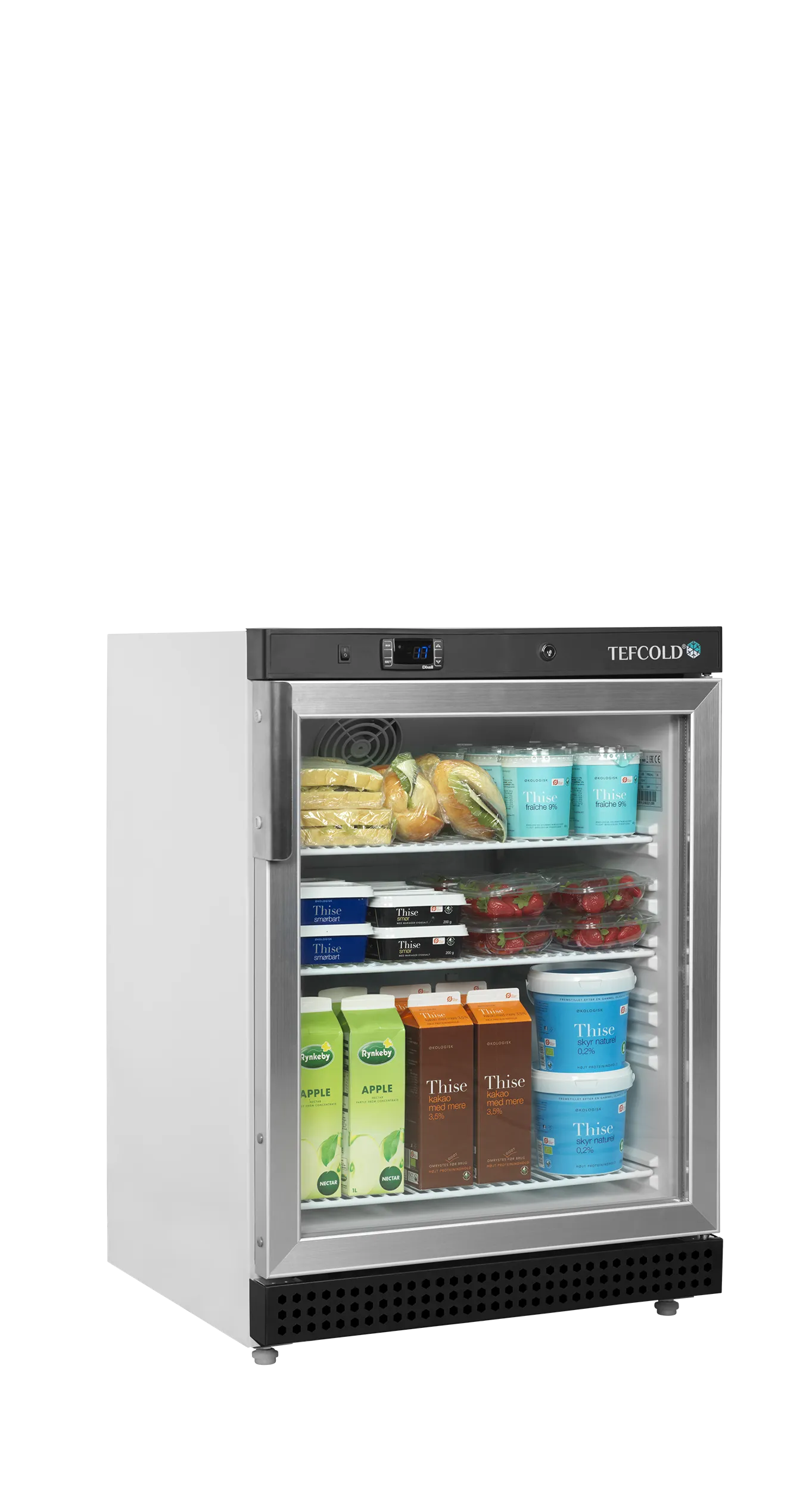 Armario Expositor UR200G 136 Litros 600x585x855 TEFCOLD