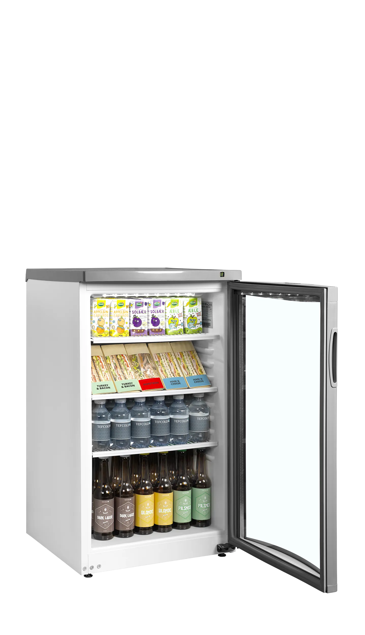 Armario Expositor BC145 con ventilador 109 Litros 503x567x850 TEFCOLD