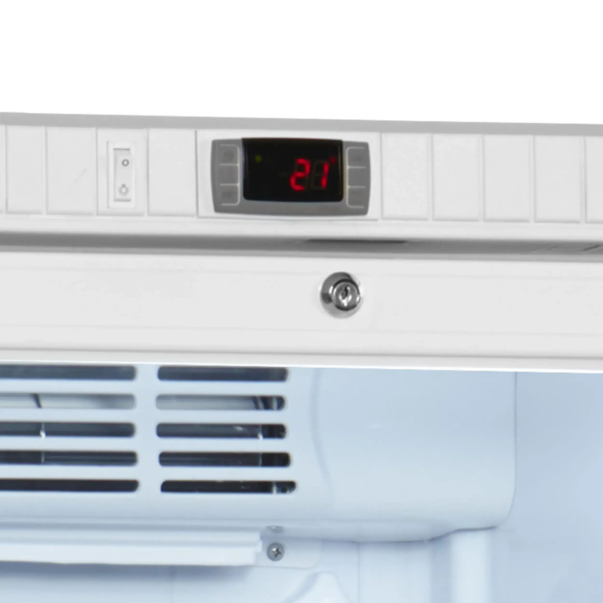 Refrigerador médico Armario Expositor MSU400 372 Litros 595x640x1840 TEFCOLD