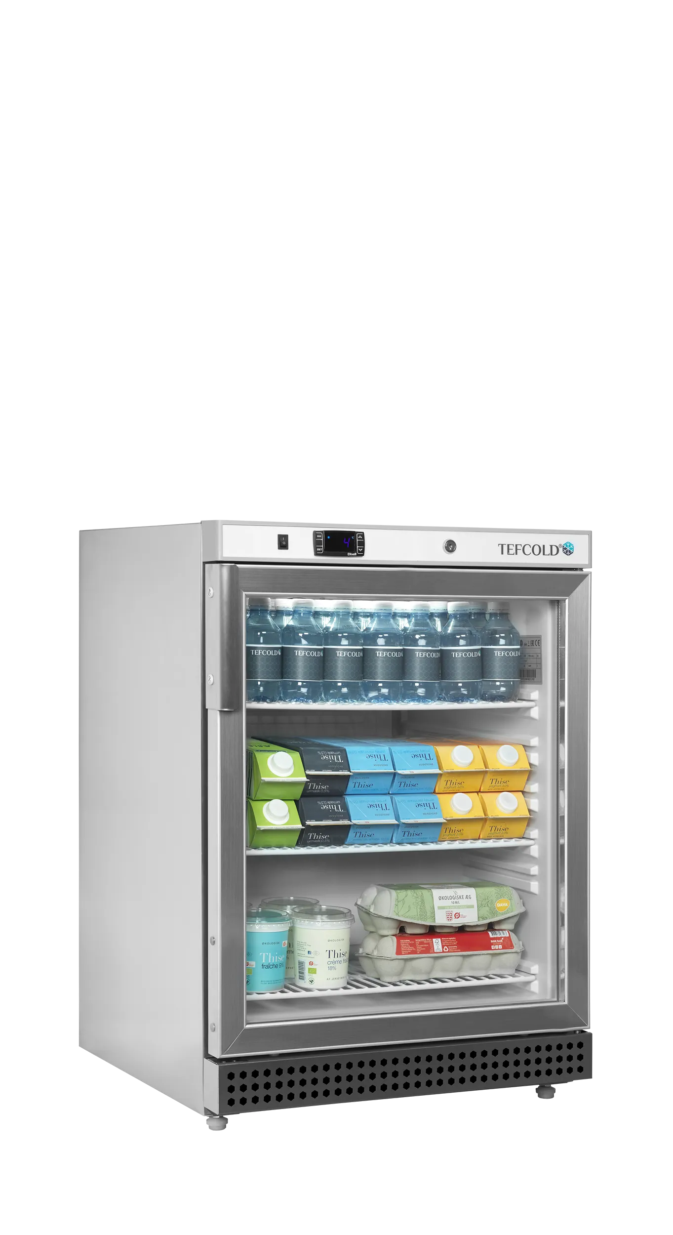 Armario Expositor UR200SG 136 Litros 600x585x855 TEFCOLD