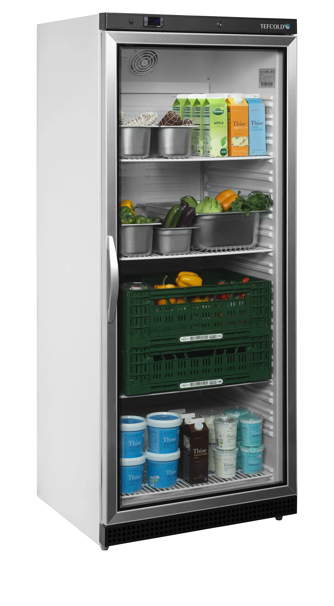 Armario Expositor UR600G 605 Litros 777x695x1895 TEFCOLD