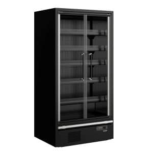 Armario Expositor Galaxy+ GP10FGD 277 Litros 1018x740x2040 Black TEFCOLD