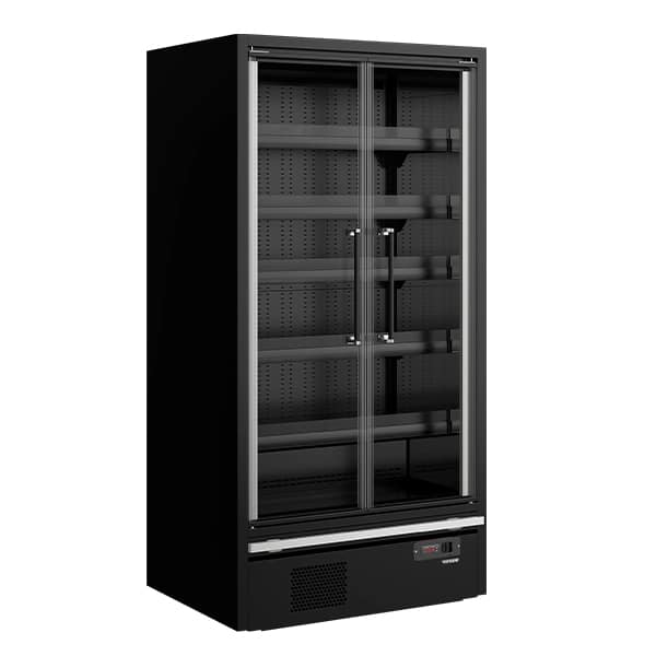 Armario Expositor Galaxy+ GP10FGD 277 Litros 1018x740x2040 Black TEFCOLD