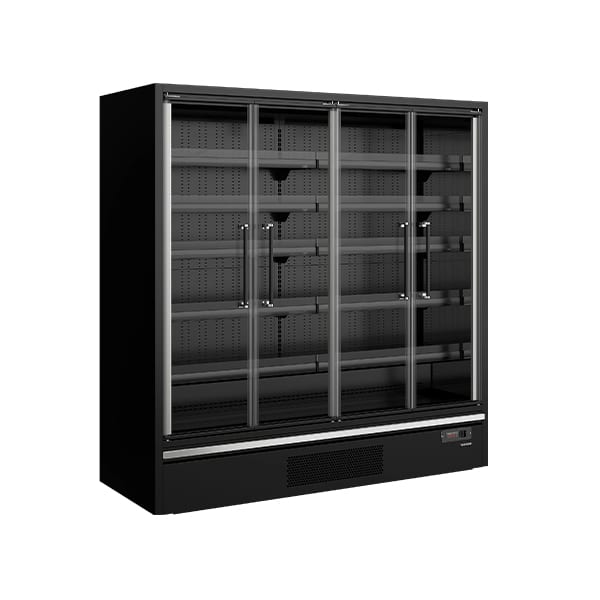 Armario Expositor Galaxy+ GP20FGD 2165 Litros 1955x740x2040 Black TEFCOLD