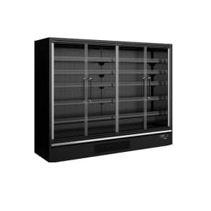 Armario Expositor Galaxy+ GP26FGD 2887 Litros 2580x740x2040 Black TEFCOLD