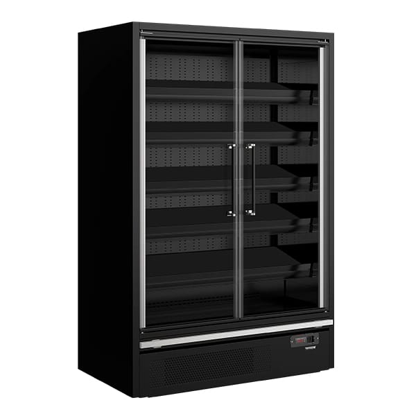 Armario Expositor Galaxy+ GP14FGD 1443 Litros 1330x740x2040 Black TEFCOLD