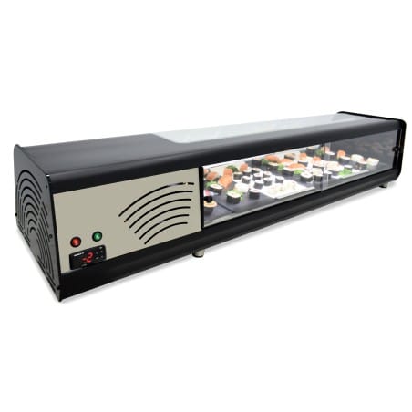 Vitrina Refrigerada de sushi placa lisa 8 bandejas Arilex GN1/3 8VTL Vision Sushi Vitrina Refrigerada de sushi placa lisa 8 bandejas Arilex GN1/3 8VTL Vision Sushi