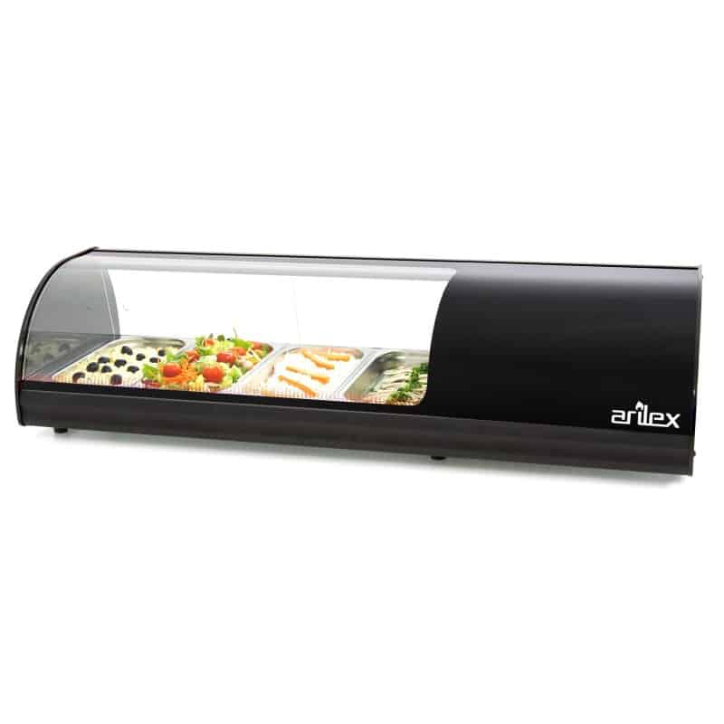 Vitrina Refrigerada de tapas 4 bandejas Arilex 4VTG-NE Vision