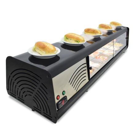 Vitrina Refrigerada de tapas placa lisa 8 bandejas doble piso Arilex GN1/3 8VTG-VISION DOBLE Vitrina Refrigerada de tapas placa lisa 8 bandejas doble piso Arilex GN1/3 8VTG-VISION DOBLE