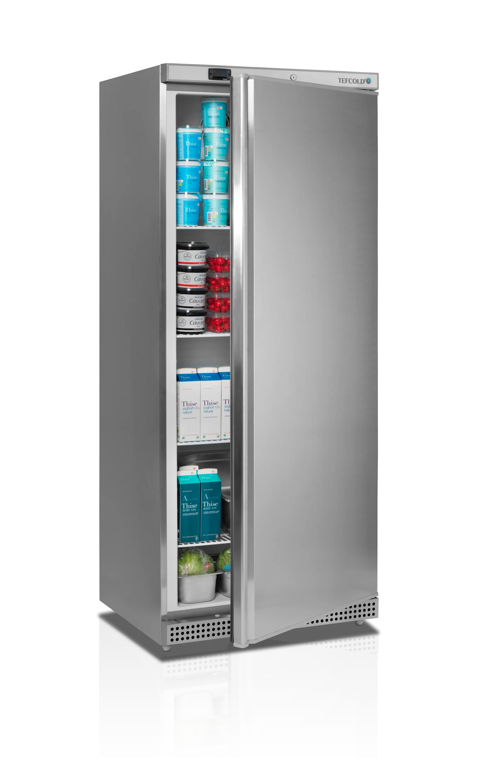Refrigerador de almacenamiento GN2/1 UR600X1 Capacidad 620 litros - 777x745x1895  TEFCOLD