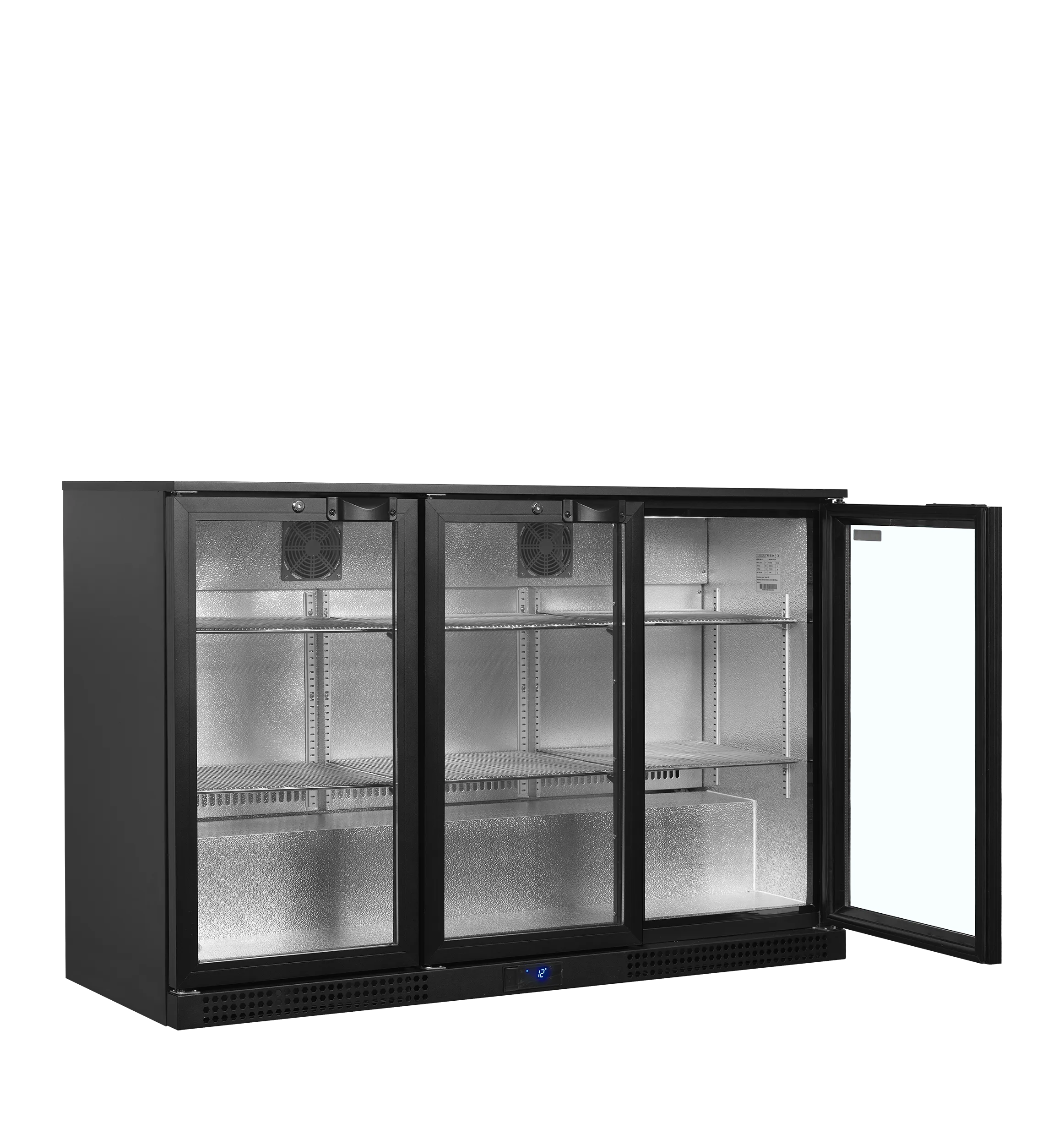 Armario Expositor Backbars BA31H Capacidad 288 litros - 1350x520x900  TEFCOLD