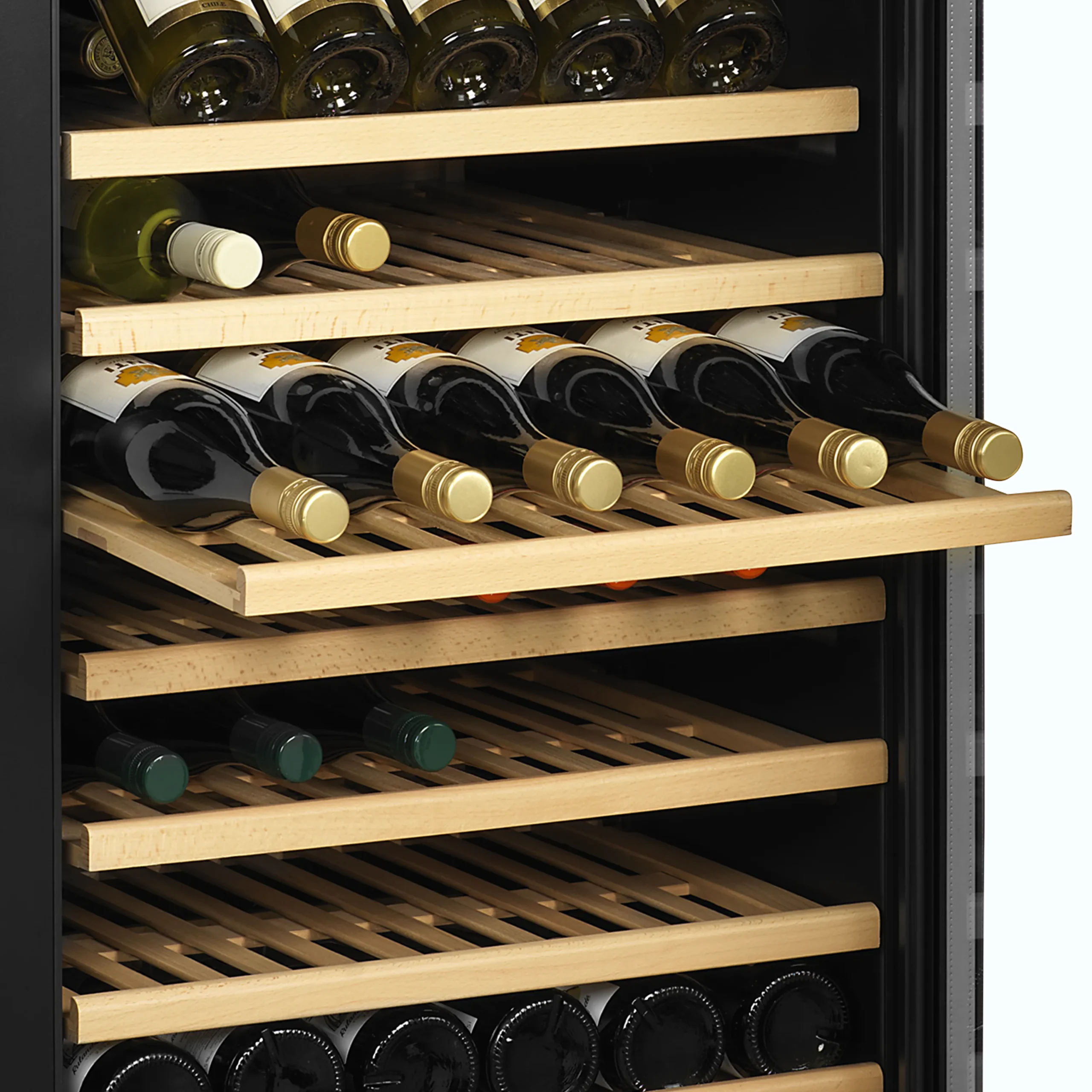 Armario Expositor de Vino TFW400-2F 350 Litros 595x680x1760 TEFCOLD