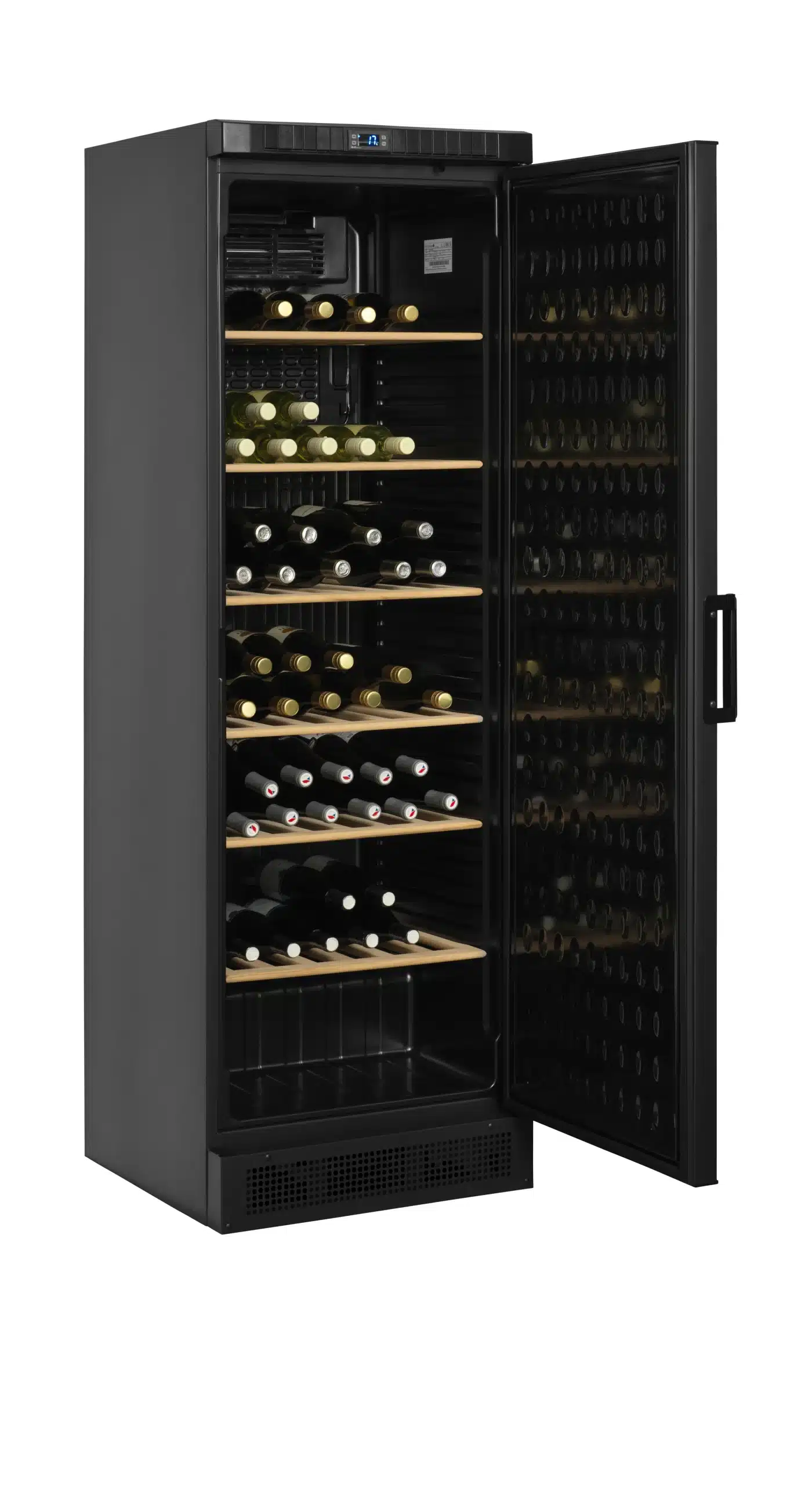 Refrigerador de almacenamiento para vinos CPP1380E 350 Litros 595x640x1840 TEFCOLD