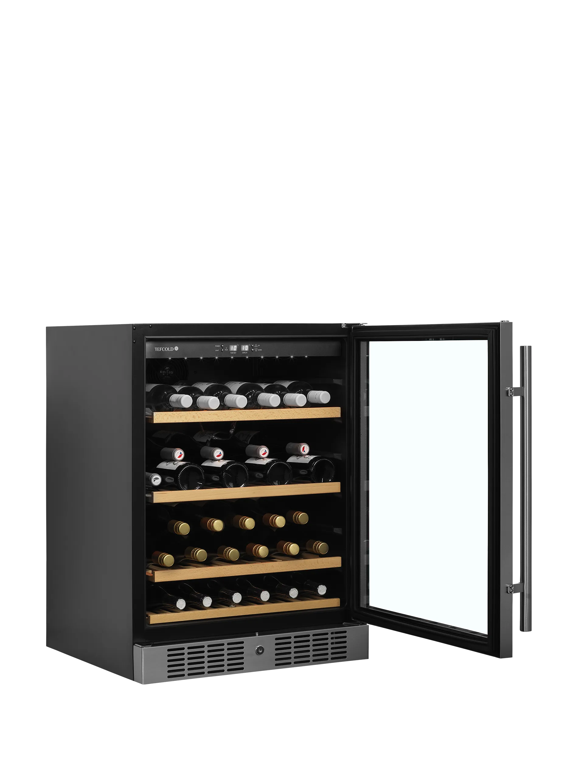 Armario Expositor de Vino TFW200-S 141 Litros 595x570x820 TEFCOLD