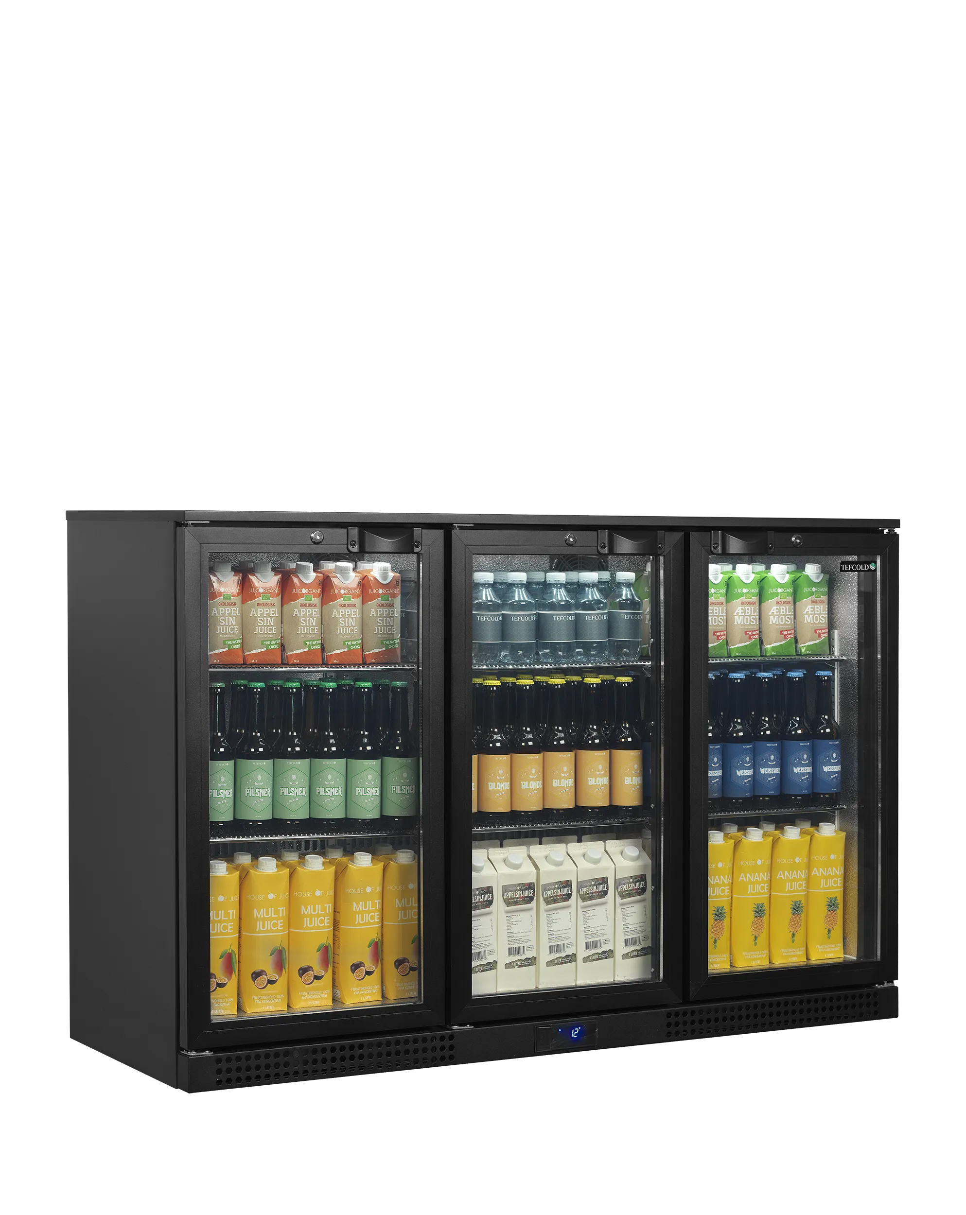 Armario Expositor Backbars BA31H Capacidad 288 litros - 1350x520x900  TEFCOLD