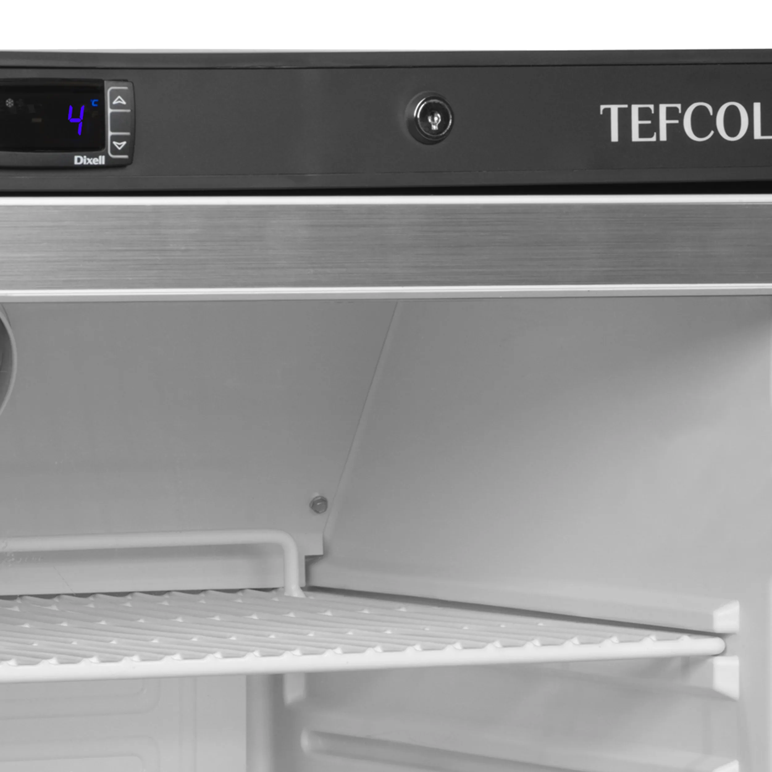 Congelador Expositor Puerta de Cristal UF200G 200 Litros 600x585x855 TEFCOLD