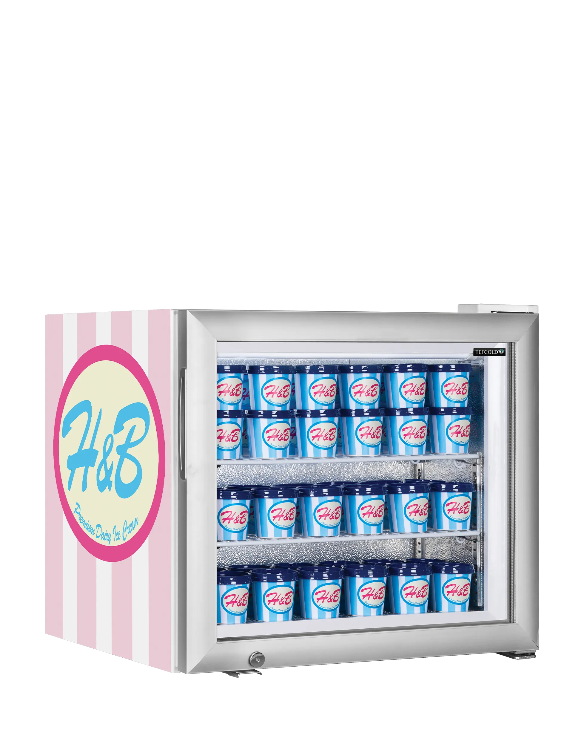 Congelador sobremesa UF50G 50 Litros 570x530x520 TEFCOLD