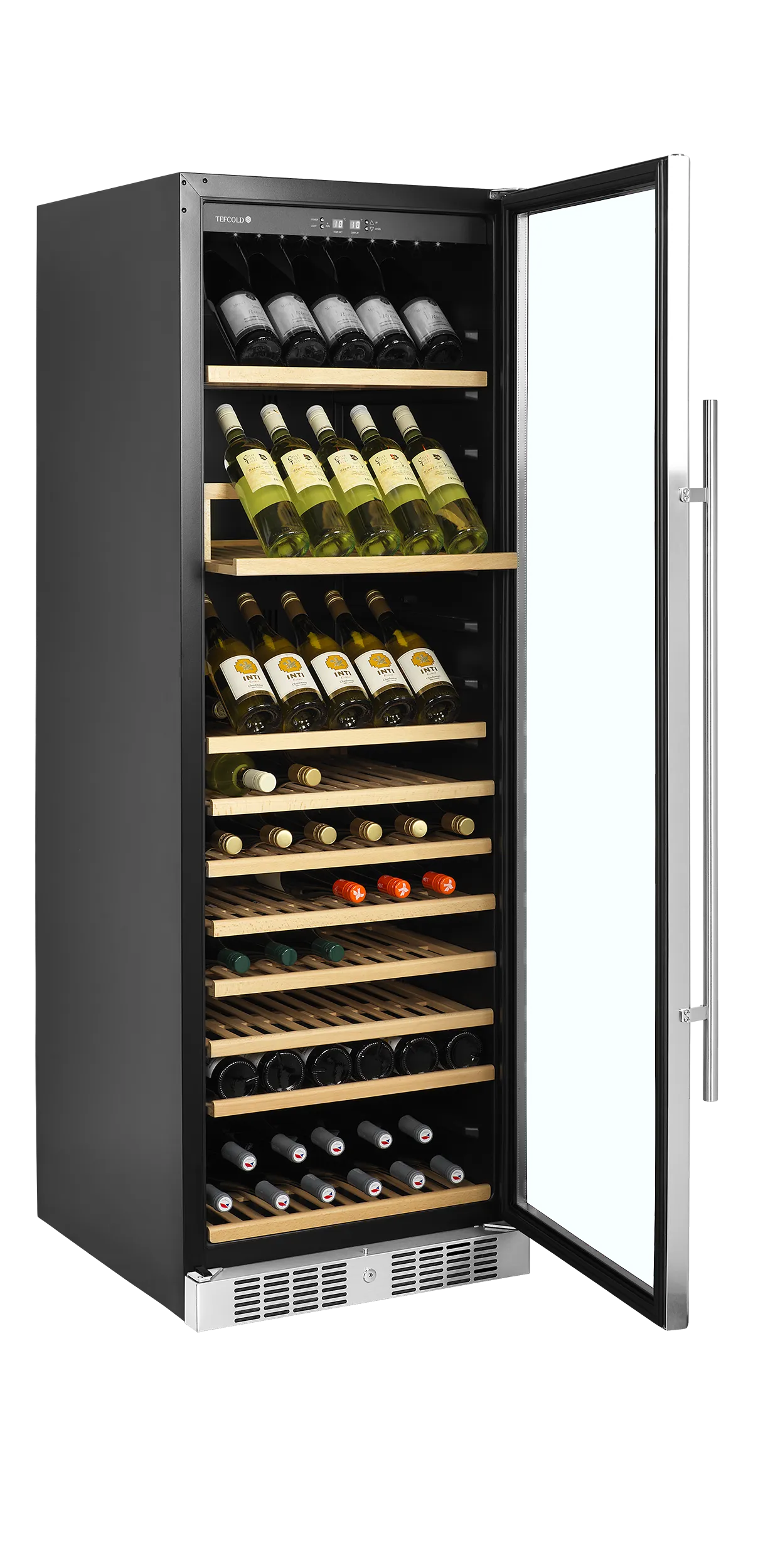 Armario Expositor de Vino TFW400-S 350 Litros 595x680x1760 TEFCOLD