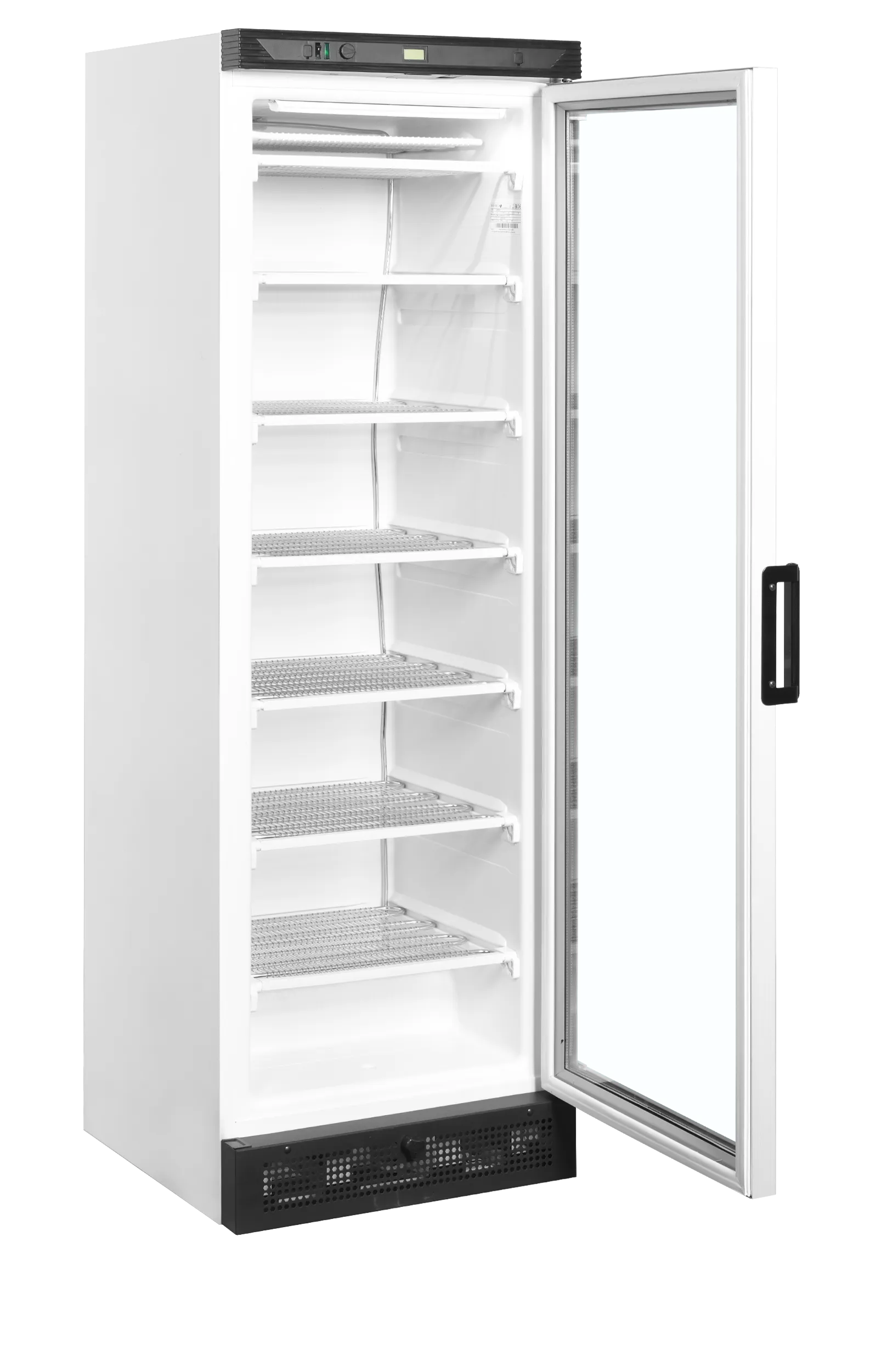Congelador Expositor Puerta de Cristal  UFFS371G 300 Litros 595x640x1840 TEFCOLD