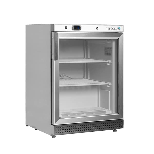 Congelador Expositor Puerta de Cristal UF200SG 200 Litros 600x585x855 TEFCOLD
