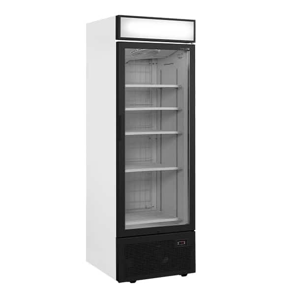 Congelador Expositor Puerta de Cristal UFSC1450GCP NF Silver 544 Litros 680x761x2149 TEFCOLD