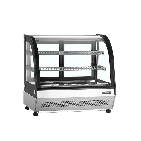 Mostrador de exhibición refrigerado LCT750C/BLACK Capacidad 60 litros - 700x560x670  TEFCOLD