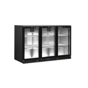 Armario Expositor Backbars db301h-3 Capacidad 278 litros - 1350x520x870  TEFCOLD