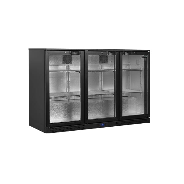 Armario Expositor Backbars BA31H Capacidad 288 litros - 1350x520x900  TEFCOLD