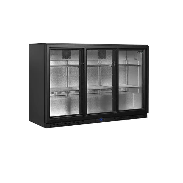 Armario Expositor Backbars BA31S-3 Capacidad 288 litros - 1350x515x900  TEFCOLD