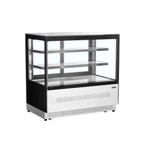 Vitrina de exposición refrigerada LPD1200F/BLACK Capacidad 191 litros - 1205x745x1209  TEFCOLD