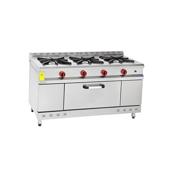 Cocina 3 fuegos a gas con horno Osteleria modelo 1460-H